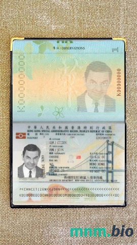 Hongkong zdjęcie do paszportu pliki PSD, skan i fotografowany obraz